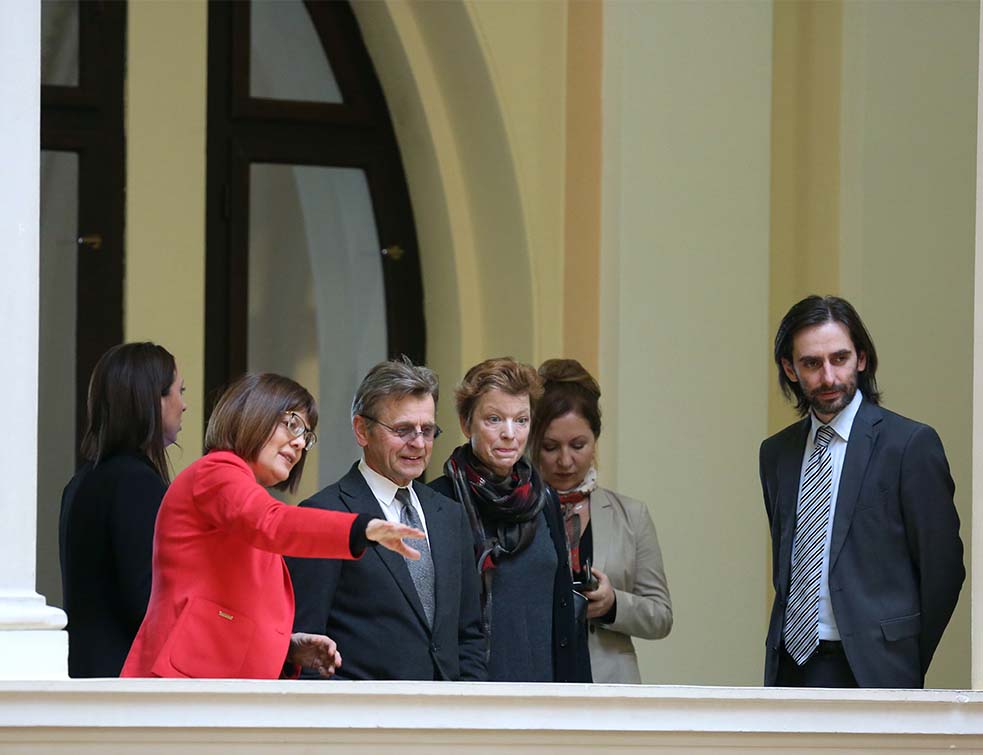Михаил Барешњиков посетио Дом Народне скупштине